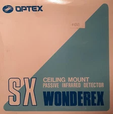 OPTEX SX-75C Wonderex Long Range PIR Motion Detector Plus FA-12 (NOS)