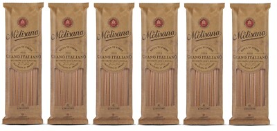 6x La Molisana Pasta Integrale Linguine n°6 Vollkornnudeln Vollkornpasta 500g