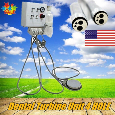 Wall-Mouted Portable Dental Turbine Unit Work 4-hole Healthcare Hotsale