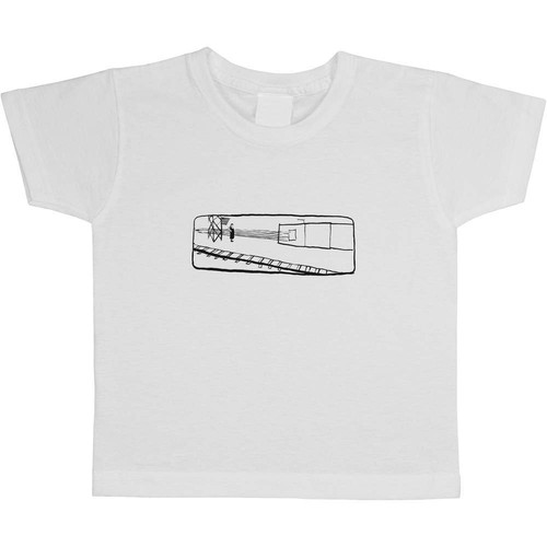 T-Shirts ‚Frau Zug Signalgeber‘ Kinder/Kinder Baumwolle (TS049006)