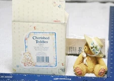 BRAND NEW CHERISHED TEDDIES DOROTHY LOVE ME TRUE BEAR W/ STRAW HAT #128023 CUTE 