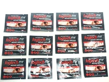 12 Pack Moto Solutions FOGTECH DX Instant Anti-Fog Glasses Goggle Wipes USA HR