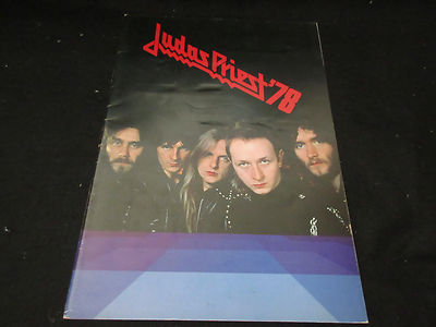 Judas Priest 78 日本公演パンフ ジューダスプリースト Judas Priest