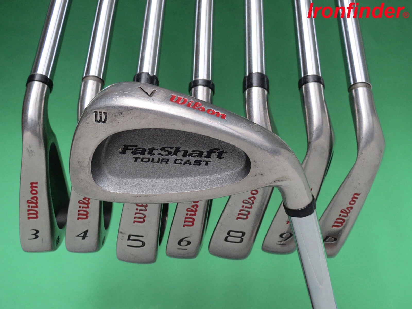 Wilson Fat Shaft Tour Cast Set 3-PW (8 clubs) Steel Regular Shafts Mens Right