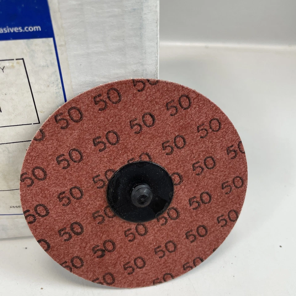 Merit Powerlock 4" Dia. Quick Change Grit 50 Type 3 Disc QTY (50) - Image 3 of 4