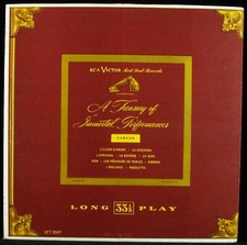 Caruso Treasury Of Immortal Performances RCA Red Seal LCT 1007 1951 Good Cond.