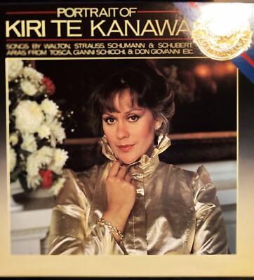 Portrait of Kiri Te Kanawa EX CBS Records Masterworks 39208 PET RESCUE