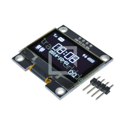 1.3'' White OLED LCD 4PIN Display Module IIC I2C Interface 128x64