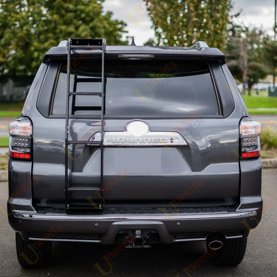 适用于丰田 4Runner 2010 - 2026 完全可定制铝制后舱梯 — 第 4/4 张图片