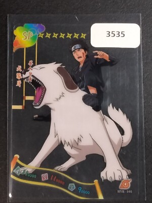 Naruto SP Kiba Inuzuka Trading Card Anime CCG TCG | eBay
