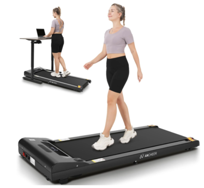 ANCHEER Walking Pad Under Desk Treadmill 250lb Weight Capacity,