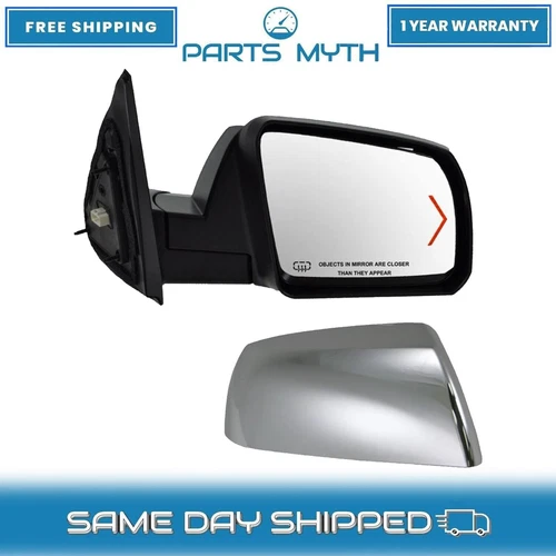 New Chrome Signal Heated Side View Mirror RH Passenger Side For 07-13 Toyota