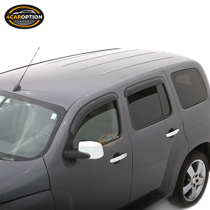 Fits 0611 Chevy HHR 4Dr In Channel Style Window Visors Rain Sun Guard