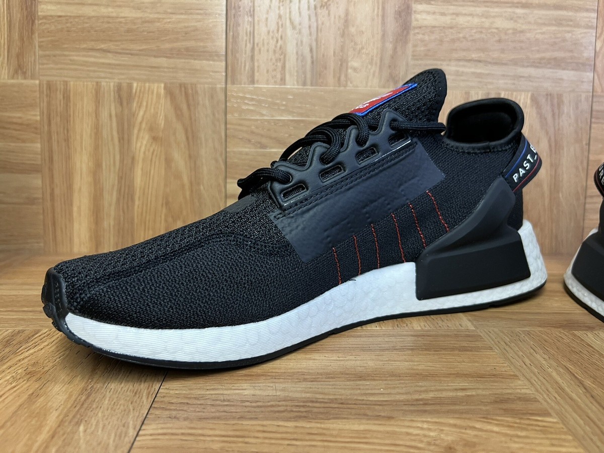 RARE adidas NMD R1 V2 Logo Patch - Team Power Red 2021 GX6266 Size 9.5 |  eBay