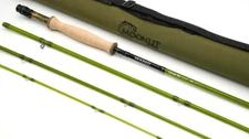 New 2025 Model - Moonlit Lunar S2-Glass 5wt 8' Glass Fiberglass Fly Rod