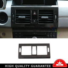 Central Console Air Outlet Vent Trim For Mercedes-Benz GLK 09-2015 Carbon Fiber