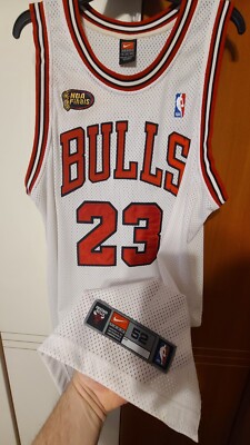 Michael Jordan 1997-98 Chicago Bulls NBA Finals Authentic Nike