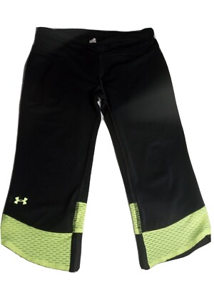 WOMENS S UNDER ARMOR HEAT GEAR COMPRESSION CAPRI