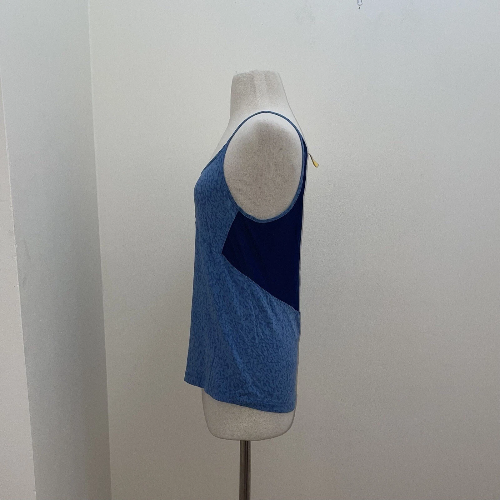 lole cheetah textured athletic tank-top