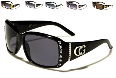 Designer Shades CG Rhinestone Women Ladies Girls Sunglasses UV400 1808RS
