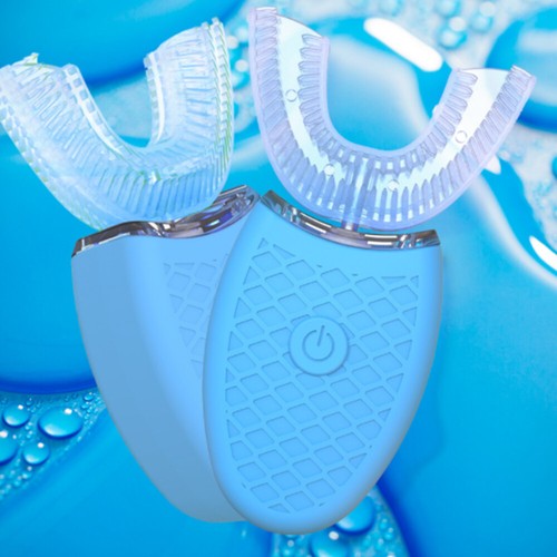 Ultrasonic Electric Toothbrush 360 Degreesnano Silicone U Shaped Automatic USB - Picture 7 of 16