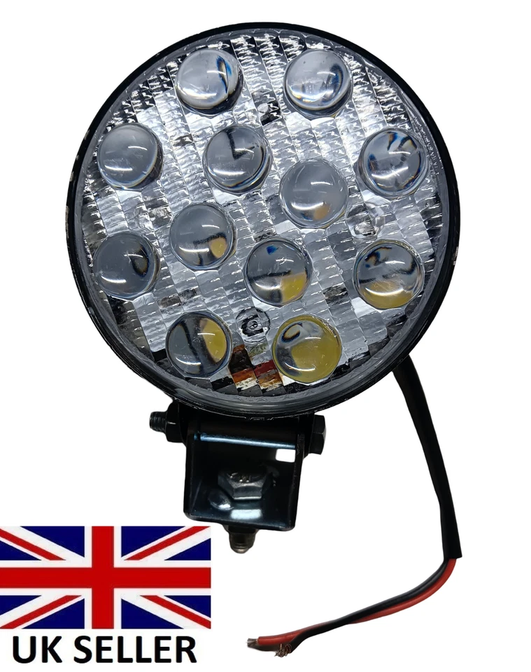 经典汽车 Austin MG Jag Triumph 3.25" 1/4 白色镜头 驾驶雾灯 Led — 第 2/4 张图片