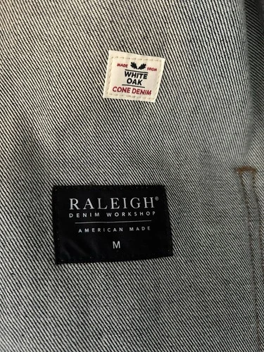 Raleigh Denim Workshop Men’s Jacket White Oak Cone Denim image 3