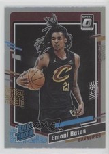2023-24 Panini Donruss Optic Rated Rookie Holo Prizm Emoni Bates #241 rw9
