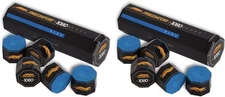 Predator 1080 Pure Pool Billiard Cue Stick Chalk - 5 Piece/Box - Blue (2-Pack)