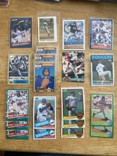 Fernando Valenzuela 52 Card Lot Dodgers Orioles Padres