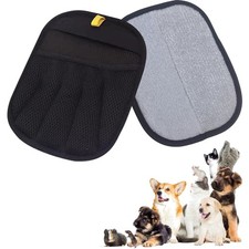 Electrostatic Pet Hair Removal Glove for Cats and Dogs - Reusable Magic Brush