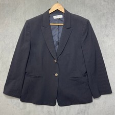 Tahari Arthur S. Levine pinstripe blazer & Sleeveless Sheath Dress Set Size 18