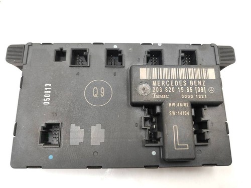 Mercedes-Benz C Klasse W203 2001 Türsteuergerät Modul 2038201585