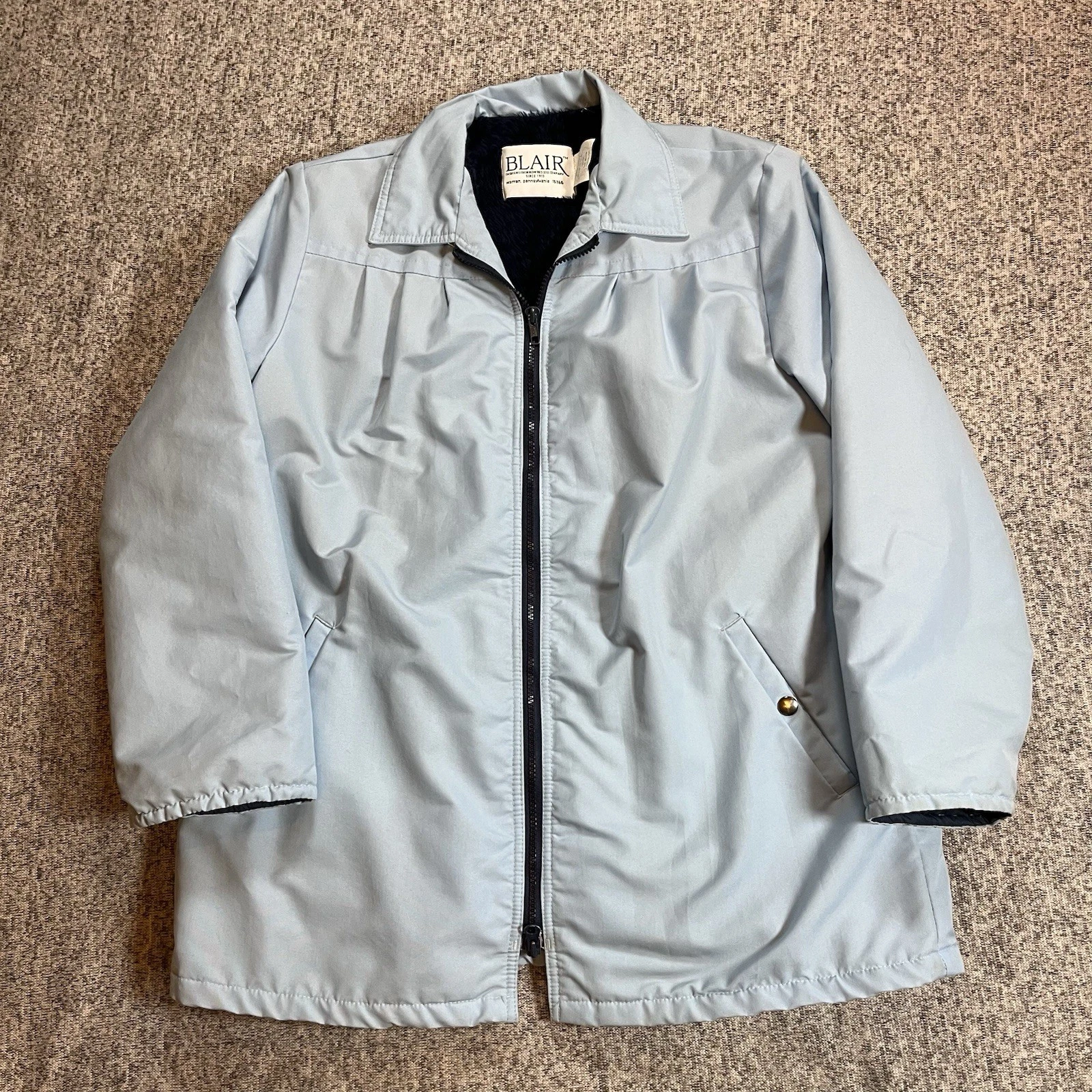Vintage Blair Insulated Jacket Size Medium Made In USA