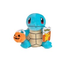 Pokemon Halloween 8 Inch Plush, Squirtle with Pumpkin