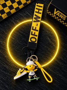Off White Keychain Yellow | eBay