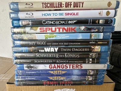 13x BLU-RAY DISK S KONVOLUT (ALLE EINGEPACKT IN FOLIE . VERSCHWEISST) NEUWERTIG.