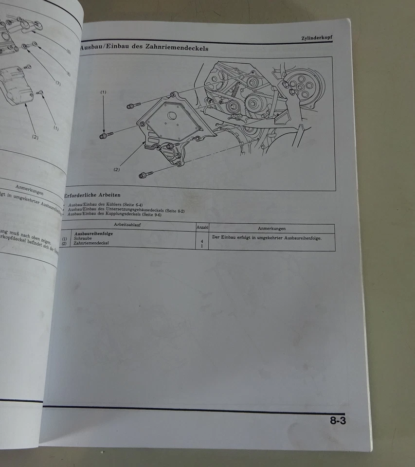 Manual De Taller Honda ST 1100 / A Pan European Tipo SC26 Año 1992 - Imagen 4 de 4