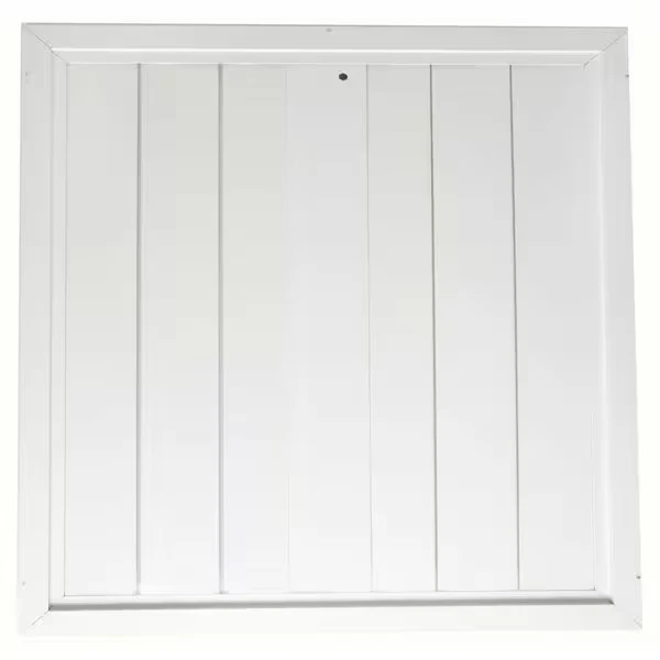 Dayton 32x32 Whole House Fan Economy Ceiling Truss Shutter Ceiling Fan Damper - Image 2 of 4