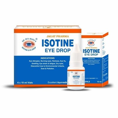 3x Isotin Augentropfen 10ml - Kurzsichtigkeit, Retinopathie Katarakt,...