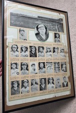 1919 Cincinnati Reds OUR BOYS card broadside sheet White Sox black WORLD SERIES