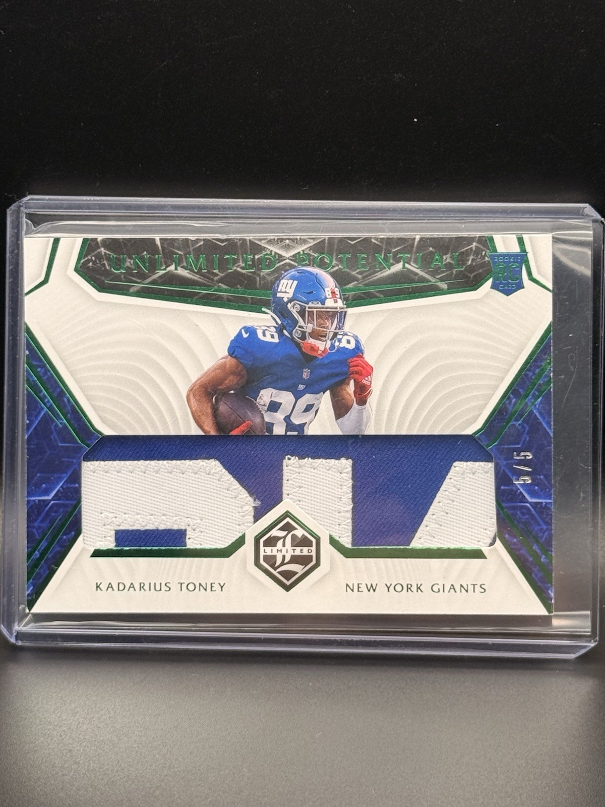 Kadarius Toney Panini Limited Rookie Jumbo Jerseys #KAT Base