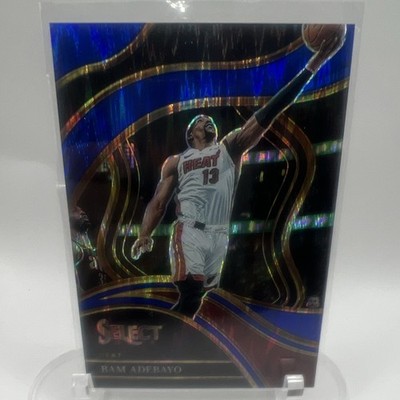 2023-24 Panini Select Bam Adebayo Miami Heat Courtside Blue Prizm #259 50/99