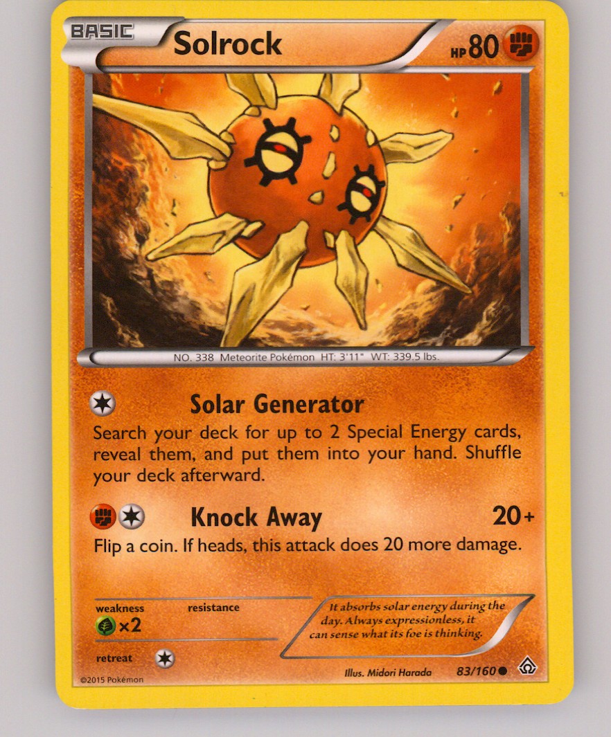 XY - Primal Clash #83/160 Solrock