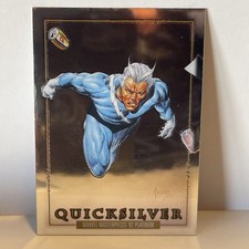 2024 Upper Deck SkyBox Marvel Masterpieces '92 Platinum - Quicksilver Card #71