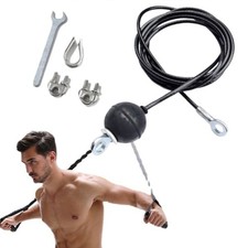 Pulley Cable Steel Wire Rope Cord Fitness Pulley System Replacement Gym Cable