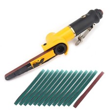 Pneumatic Sander Air Belt Sander Set With 14 Belts 60 80 120 Grit