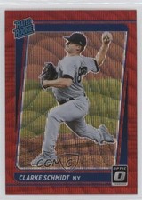 2021 Panini Donruss Optic Rated Rookie Red Wave Prizm Clarke Schmidt #41 10tl