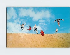 Postcard Fun at the Sandpit North Truro Cape Cod Massachusetts USA North America