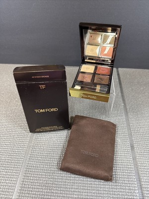 Tom Ford Eye Color 46 Ember Bronze Quad Creme Eyeshadow Palette As Is~ 1~BROKEN